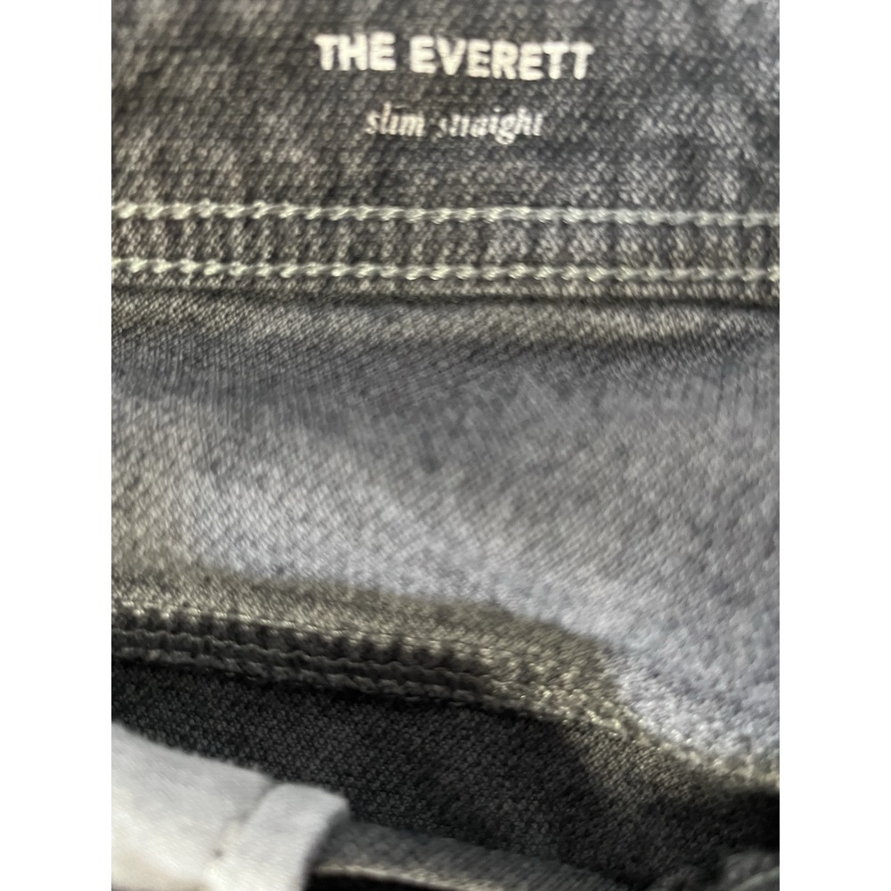 Adriano Goldschmied The Everett‎ Slim Straight Jeans 32x34 (28) Black - Picture 3 of 8